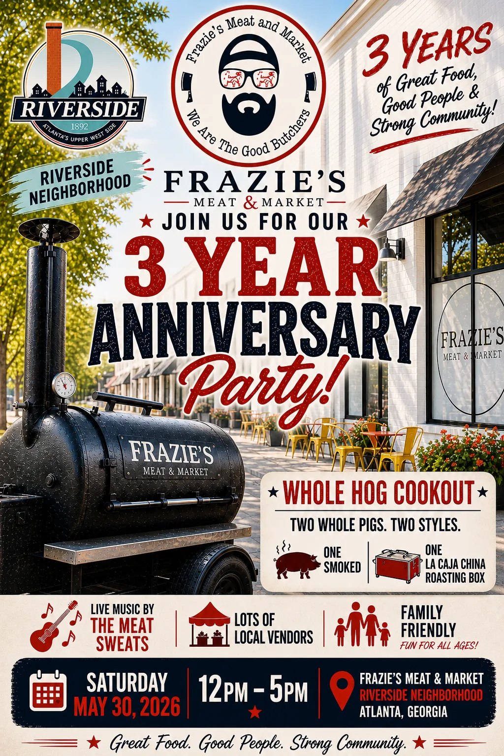 Frazie's 3 Year Anniversary Party
