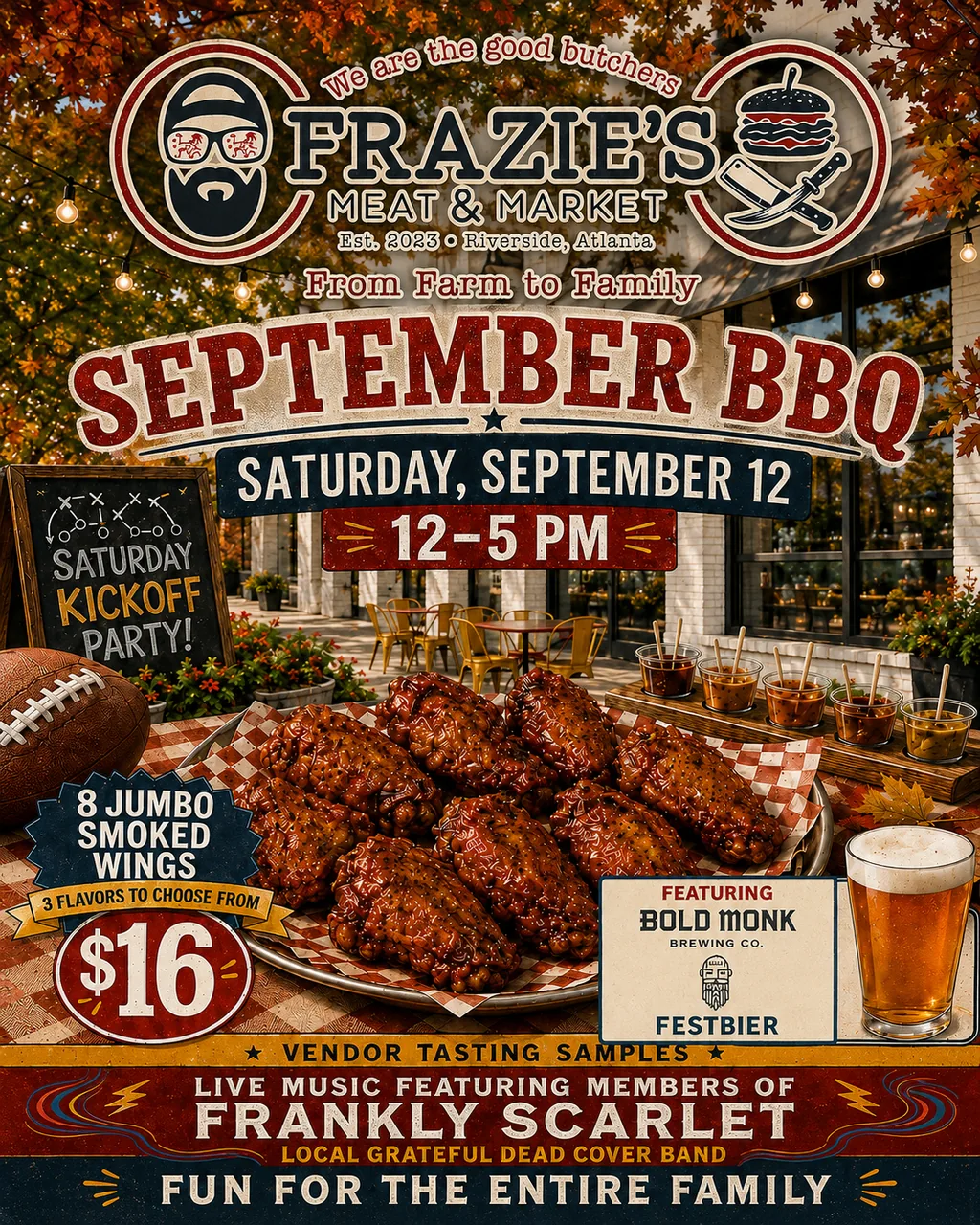 Frazie's September BBQ